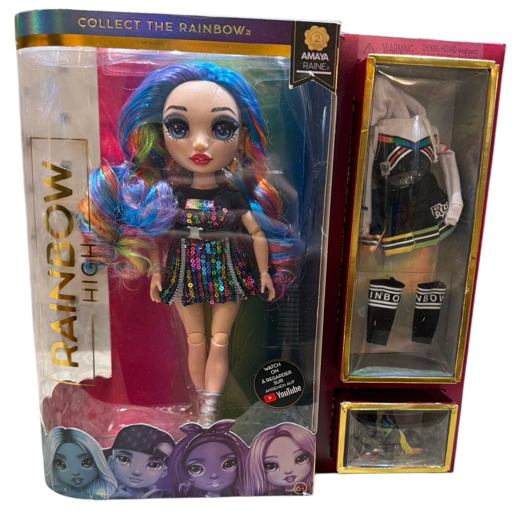 NWT Rainbow high doll